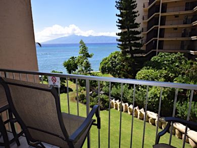 Lahaina Beachfront  Studio Communal Pool Sleeps Three Guests